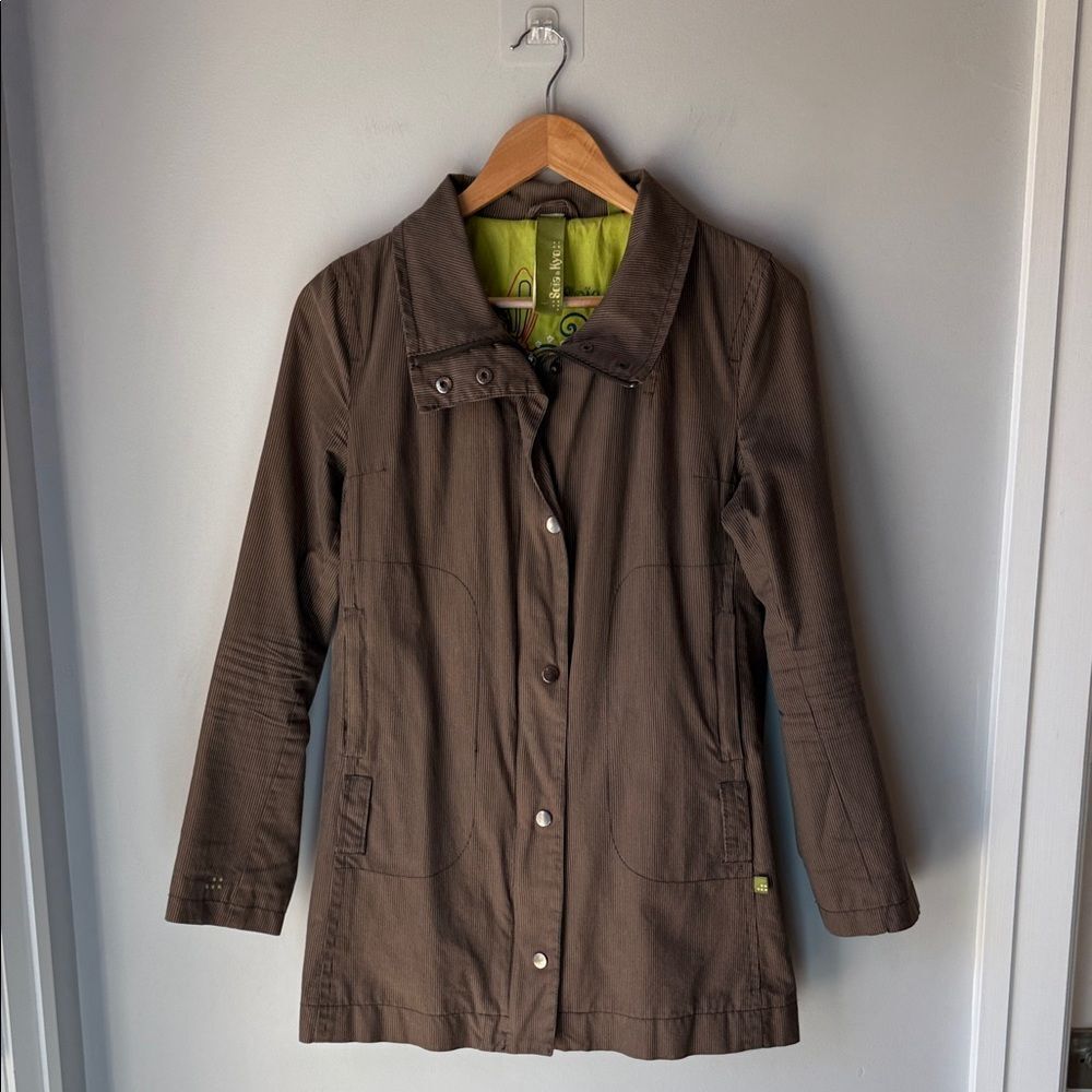 Soia & Kyo Striped Coat Jacket